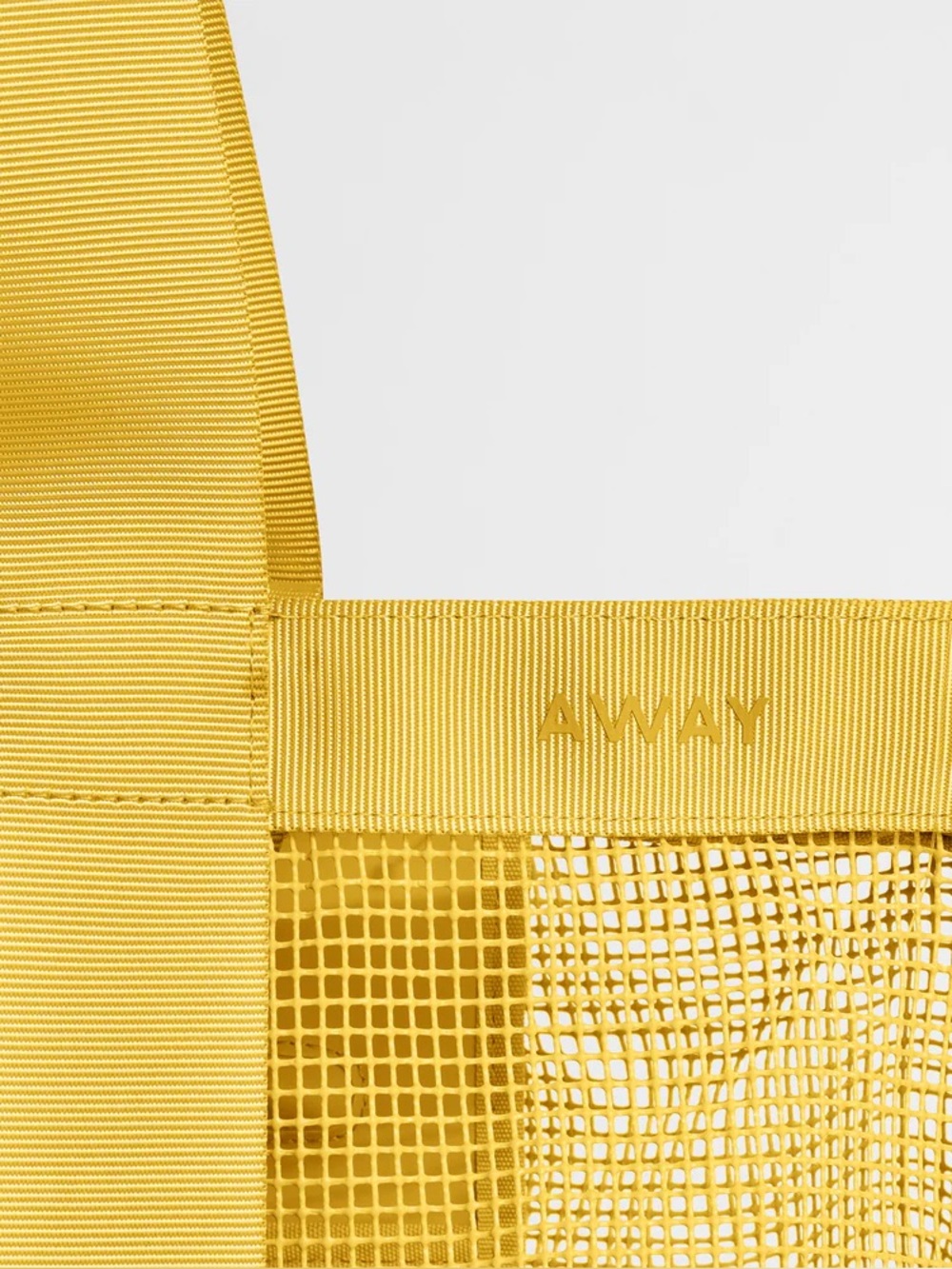 NWT Away Beach Tote in Golden Hour Yellow - Picture 4 of 11